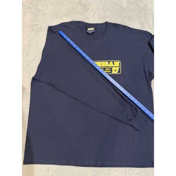 Vintage Michigan Wolverines NCAA by Ka Inc Long Sleeve Tee Sweatshirt Men's 2XL - Picture 4 of 8